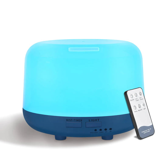 Marchred 300ML Essential Oil Diffuser with Remote Control 7 LED Color Changing LightUltrasonic Cool Mist Scent Humidifier