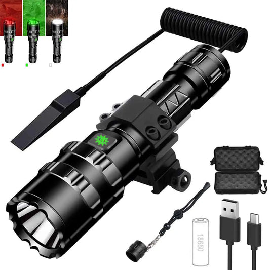 USB Rechargeable L2 Mini Waterproof LED Flashlight